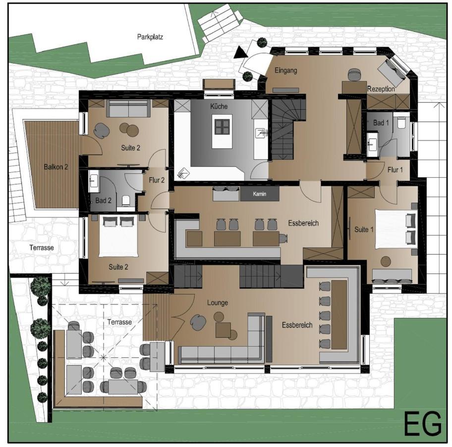 קפרון Serviced Luxury Chalet Evi, Ski-In Ski-Out מראה חיצוני תמונה